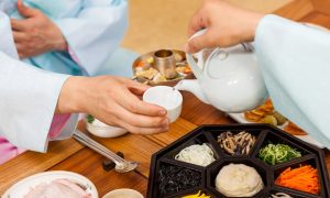 makanan dan minuman herbal korea