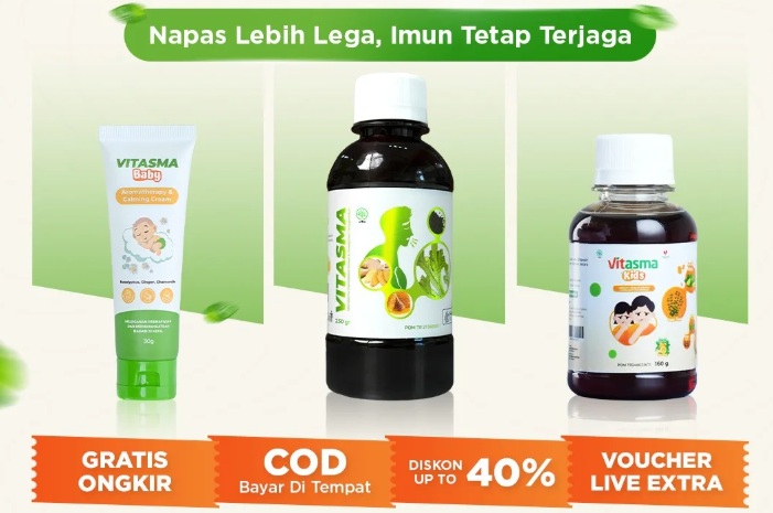 imun tubuh terjaga bersama vitasma