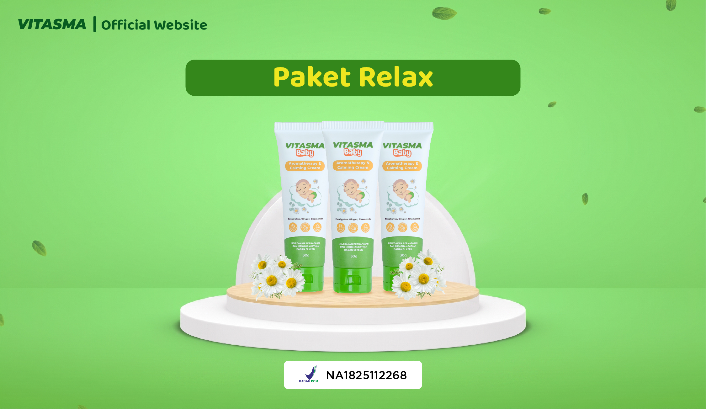 Vitasma Baby Cream Paket Relax 3 Pcs