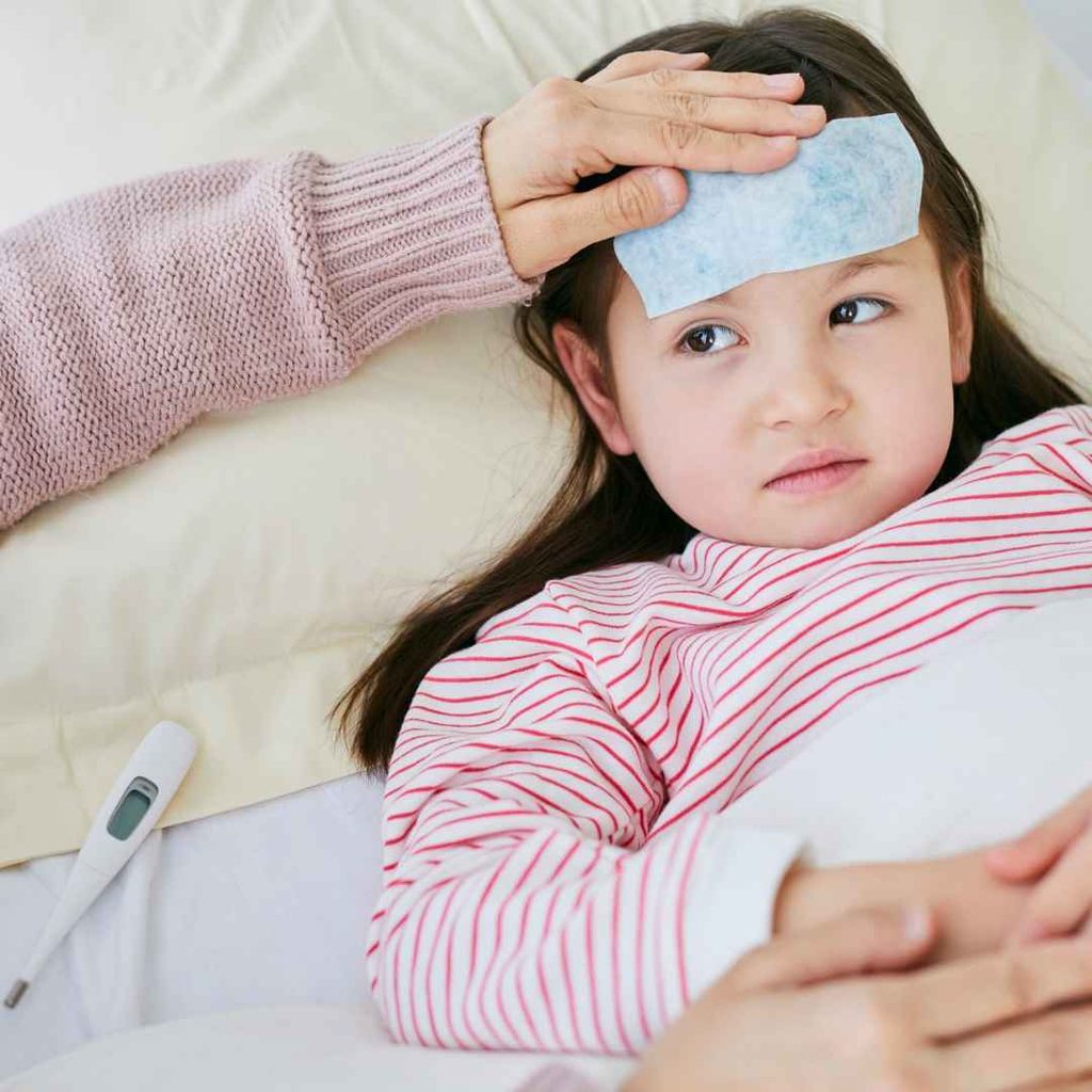 Demam pada anak sebagai gejala influenza tipe A pada Anak
